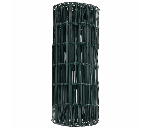 Eiropas Žogs Zaļš 0.4X50 M Tērauds Vidaxl