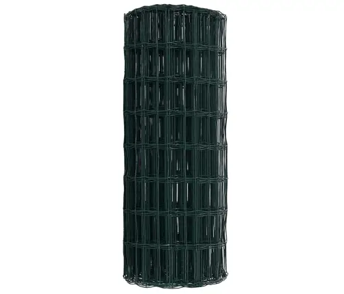 Euroopa Aed Roheline 0,6 X 10 M Pvc-Kaetud Raud