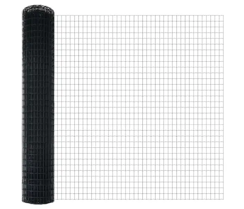 Euroopa Aed Hall 1.5 X 10 M Pvc-Kaetud Raud