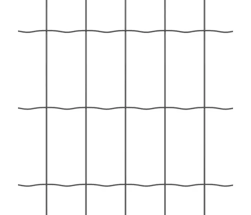 Euroopa Aed Hall 1.4 X 10 M Pvc-Kaetud Raud