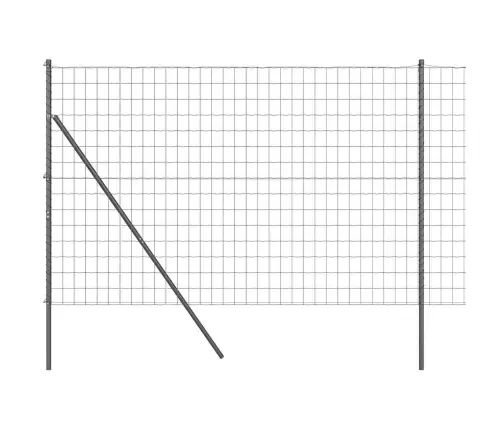 Euroopa Aed Hall 1.6 X 10 M Pvc-Kaetud Raud