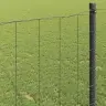 Eiropas Žogs Pelēks 0.6X10 M Tērauds Vidaxl