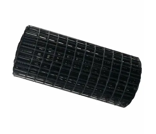 Eiropas Žogs Pelēks 0.4X25 M Tērauds Vidaxl