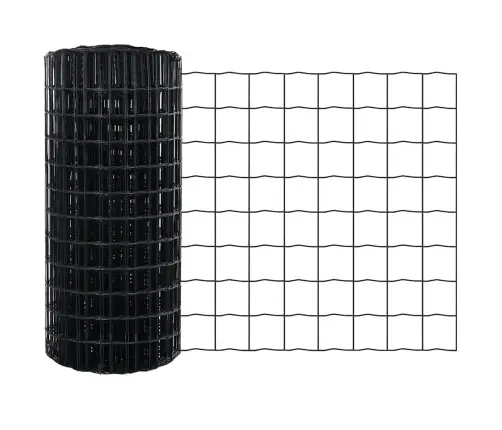 Euroopa Aed Hall 0.8 X 25 M Pvc-Kaetud Raud