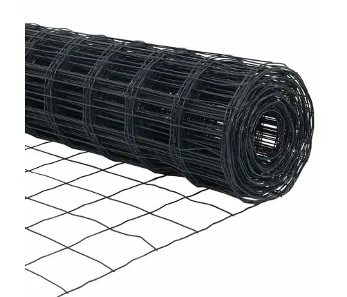 Euro Žogs Pelēks 1X25 M Tērauds Vidaxl