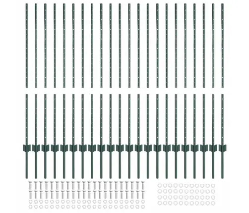 Aiapost 22 Pcs Roheline 160 Cm Teras