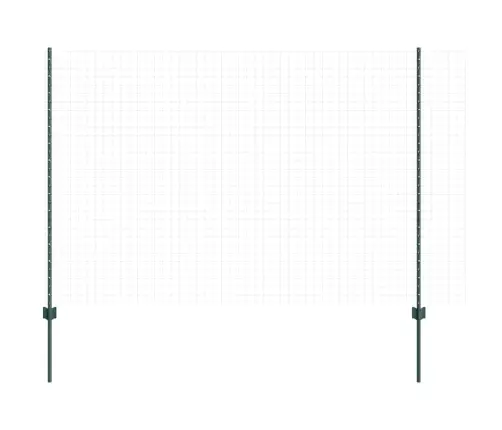 Sudraba Žogu Stabi 44 Pcs Zaļa 100 X 1.6 M Vidaxl