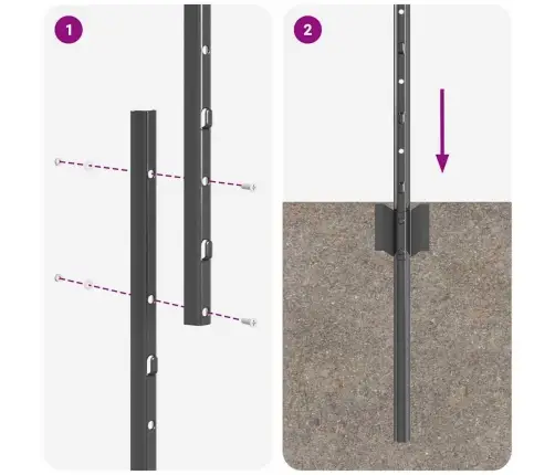 Sudraba Žogu Stabi 44 Pcs Pelēka 150 Cm Augstums Metāla Vidaxl
