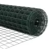 Tvora Su Stulpais Žalia 0,6 X 10 M Plienas Ir Pvc