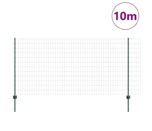 Tvora Su Stulpais Žalia 1.2 X 10 M Plienas