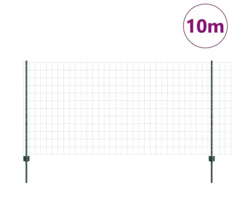 Tvora Su Stulpais Žalia 1.2 X 10 M Plienas