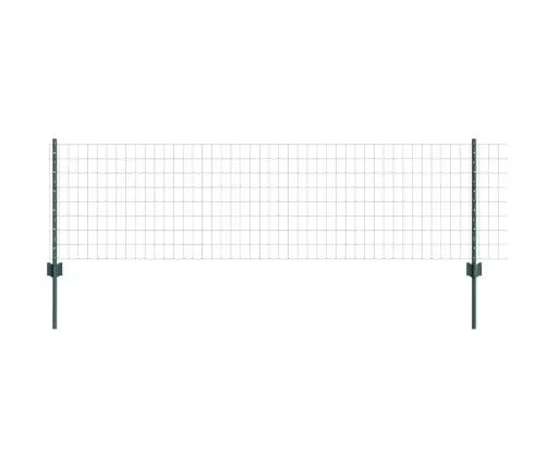Tvora Su Stulpais Žalia 0.6 X 25 M Plienas