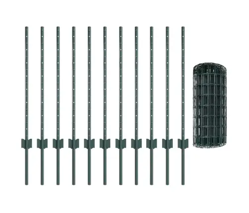 Aed Koos Postidega Roheline 0.8 X 25 M Teras