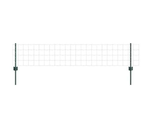 Tvora Su Stulpais Žalia 0.4 X 25 M Plienas