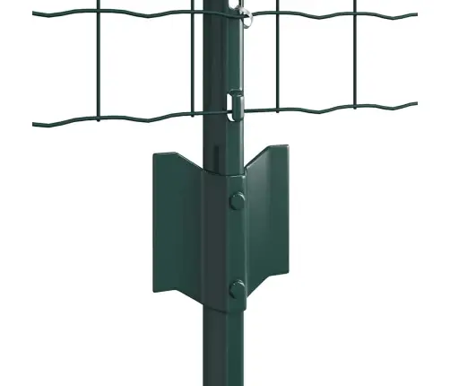 Tvora Su Stulpais Žalia 0,4 X 50 M Plienas Ir Pvc