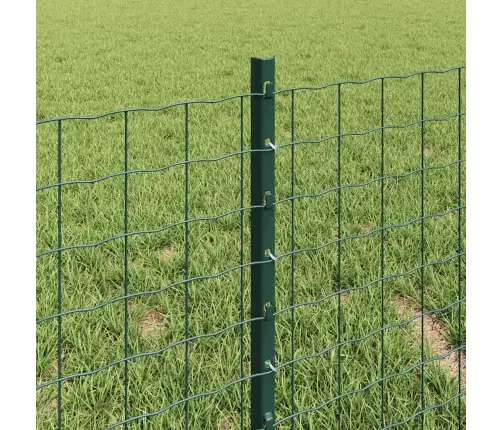 Tvora Su Stulpais Žalia 0,4 X 50 M Plienas Ir Pvc