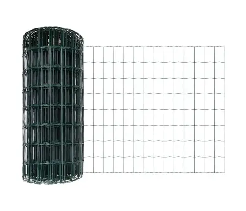 Tvora Su Stulpais Žalia 0.4 X 50 M Plienas