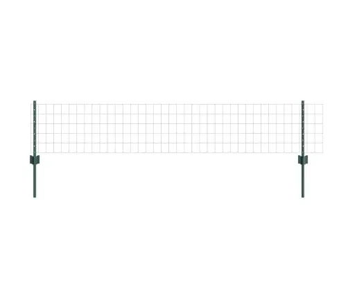 Eiro Žogs Ar 5 U Veida Stabiem Zaļā Krāsā 0,4X10 M Tērauds Vidaxl