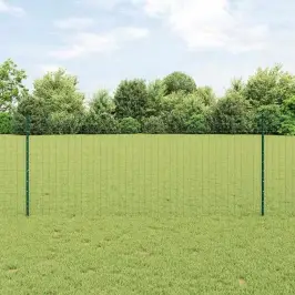 Žogs Ar Stabiem. Zaļa 1 X 10 M Tērauds Vidaxl