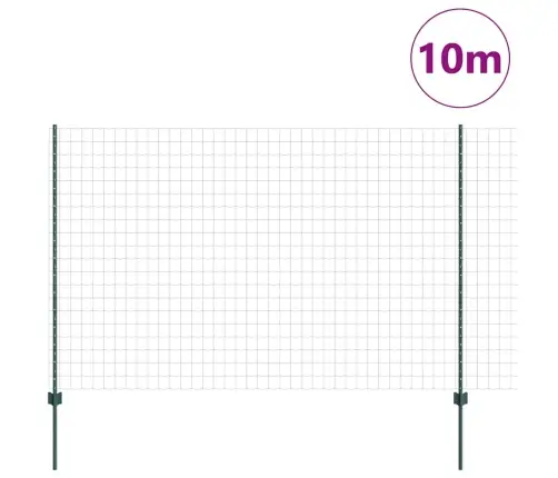 Tvora Su Stulpais Žalia 1.6 X 10 M Plienas