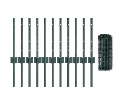 Aed Koos Postidega Roheline 0.4 X 25 M Teras