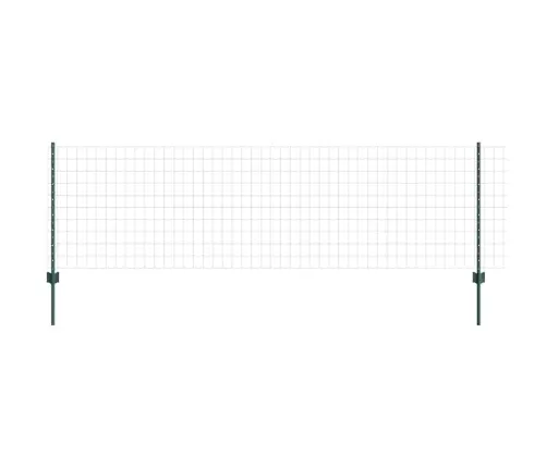 Dārza Žogu Komplekts 2 Gabali Zaļš Tērauds 25 X 0.8 M Izturīgs Vidaxl