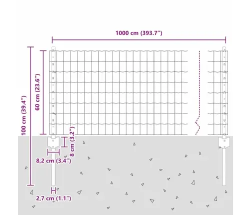 Aed Koos Postiga Hall 0,6 X 10 M Terased Ja Pvc