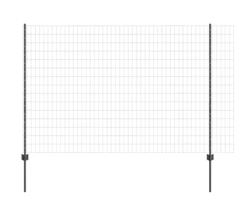 Tvora Ir Stulpas Pilka 1,6 X 10 M Plienas