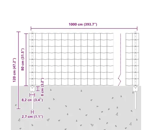 Dārza Žogu Komplekts 2 Gab Pelēks Pulverkrāsots Tērauds Izturīgs Vidaxl
