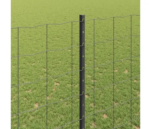 Tvora Su Stulpais Pilka 1,5 X 10 M Plienas