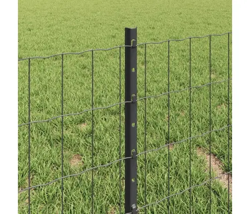 Tvora Ir Stulpas Pilka 0,4 X 50 M Plienas