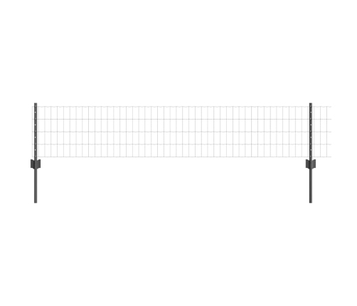Tvora Su Stulpais Pilka 0.4 X 50 M Plienas