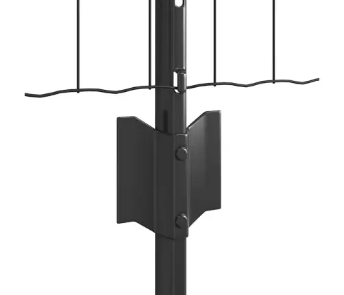 Tvora Su Stulpais Pilka 0.6 X 25 M Plienas