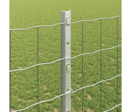 Tvora Su Stulpais Sidabro 1,2 X 10 M Plienas