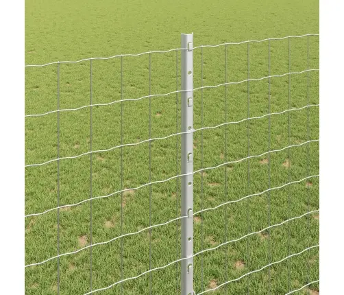 Tvora Su Stulpais Sidabro 1,5 X 10 M Plienas