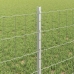 Eiropas Žogs Ar 5 U Stabiem Sudrabs 0,6X10 M Tērauds Vidaxl