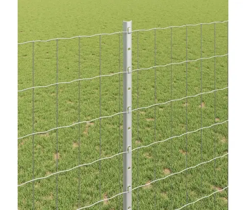 Aed Koos Postidega Hõbedane 1.4 X 10 M Teras Aed Koos Postidega Hõbedane 1.4 X 10 M Teras