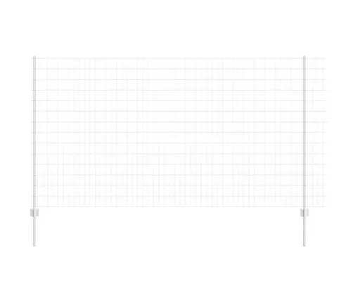 Aed Koos Postidega Hõbedane 1.4 X 10 M Teras Aed Koos Postidega Hõbedane 1.4 X 10 M Teras
