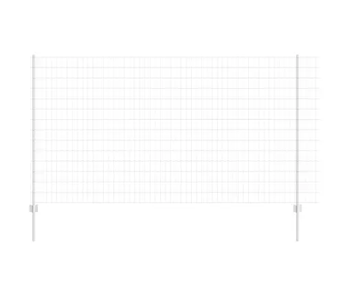 Eiro Žogs Ar 10 U Stabiem Sudraba 1,4X10 M Tērauds Vidaxl