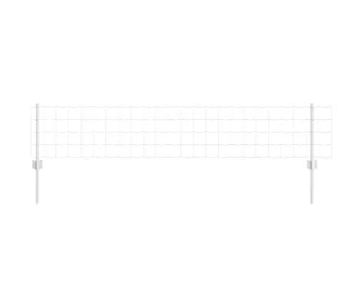 Tvora Ir Stulpas Sidabro 0,4 X 10 M Plienas