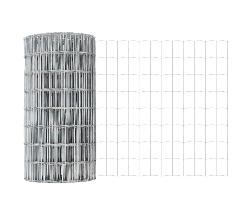 Tvora Su Stulpais Sidabro 0.6 X 25 M Plienas