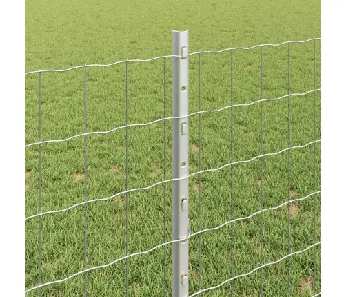 Tvora Su Stulpais Sidabro 0.8 X 25 M Plienas