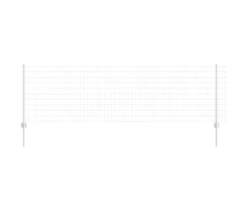 Tvora Su Stulpais Sidabro 0.8 X 25 M Plienas