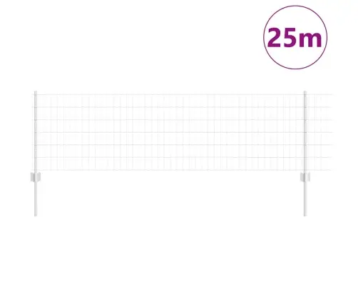 Tvora Su Stulpais Sidabro 0.6 X 25 M Plienas