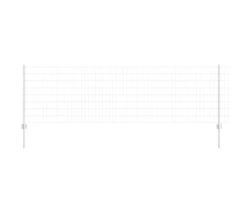 Euro Žogs Ar 11 U Stabiem Sudrabs 0.8X25 M Tērauds Vidaxl Euro Žogs Ar 11 U Stabiem Sudrabs 0.8X25 M Tērauds Vidaxl
