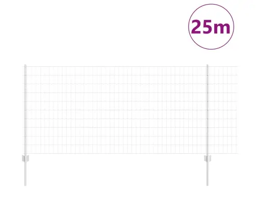 Euro Žogs Ar 22 U Stabiem Sudrabs 1X25 M Tērauds Vidaxl