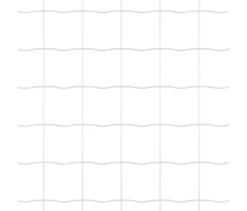 Eiropas Žogs Ar 11 U Stabiem Sudraba 0,6X25 M Tērauds Vidaxl