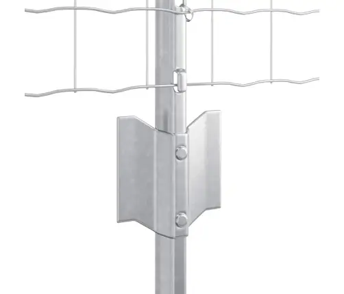 Aed Koos Postidega Hõbedane 0.8 X 25 M Teras