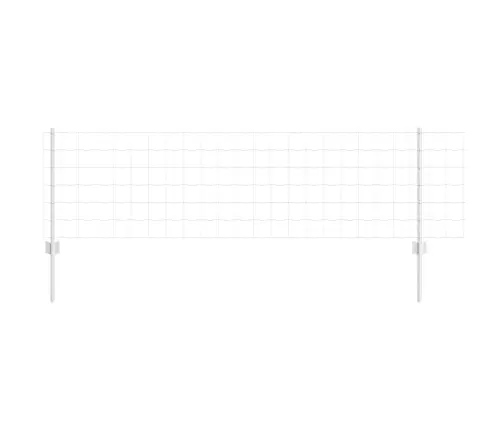 Tvora Su Stulpais Sidabro 0.6 X 50 M Plienas