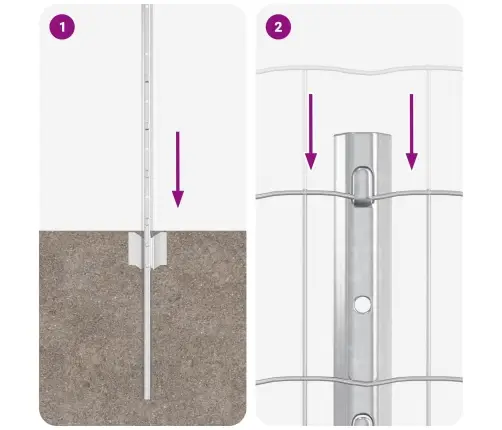 Eiropas Žogs Ar 11 U Stabiem Sudrabainā 0,8X25 M Tērauds Vidaxl